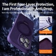 thumbnail image 4 of Compatible with iPhone 16 /Pro/Pro Max Case Stand, Slim Full Camera Protection Liquid Silicone Phone Case Suitable for iPhone 16 /Pro/Pro Max Compatible with MagSafe Ring Magnetic Kickstand, 4 of 5