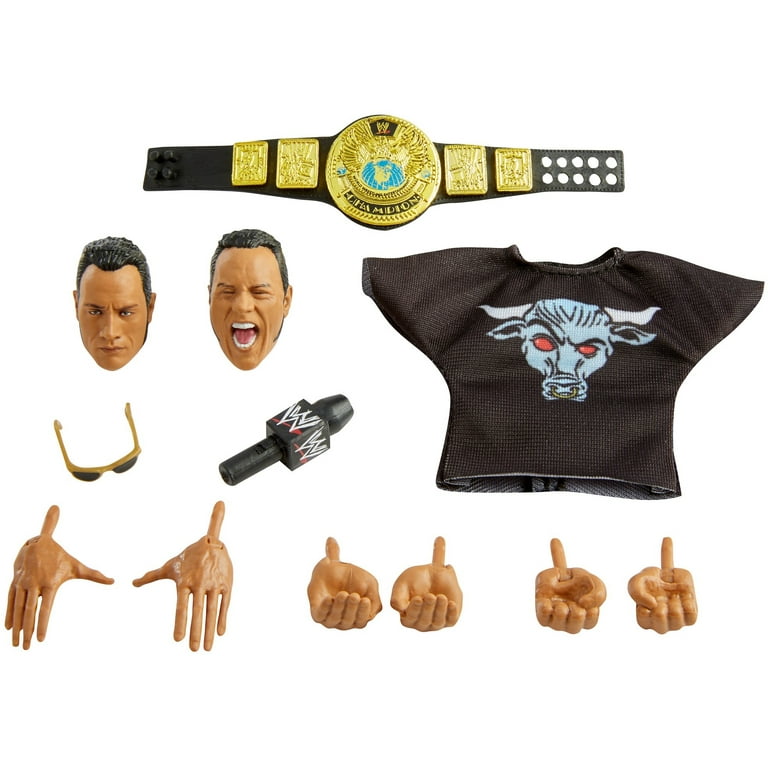 WWE The Rock Ultimate Edition Action Figure - Walmart.com