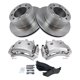 thumbnail image 1 of Kit de frenos traseros TRQ semimetálico ventilado para Dodge Ram 3500, 1 of 8