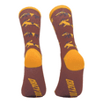 thumbnail image 4 of Men's Wiener Rides Socks Funny Dachshund Pet Puppy Lover Novelty Footwear, 4 of 6