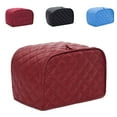 thumbnail image 3 of LOVEVER Toaster Cover  Polyester Quilted Four Slice Toaster Appliance Cover  Dust and Fingerprint Protection  Machine Washable, 3 of 8