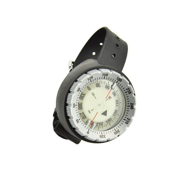 VONKY Scuba Dive Underwater Wrist Compass Gauge Depth Waterproof 50m Max