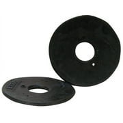 SHIVAM POLYMERS Jeffers Black Rubber Bit Guards, Pair