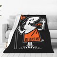 thumbnail image 1 of Manta de forro polar Little Caesar para cama, sofá, manta de felpa suave y cálida para el hogar, camping, viajes, 60 x 50 pulgadas, 1 of 5