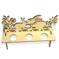 thumbnail image 3 of Wosthever Decoración de Pascua, estante para huevos, bonita bandeja DIY, estantes reutilizables para festivales, cocina, adorno de exhibición, hogar Kits de decoración para fiestas Animal Wosthever HA028334-02, 3 of 6