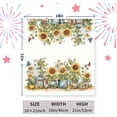 thumbnail image 2 of Summer Magnetic Mailbox Cover, Sunflower Mailbox Covers Magnetic Standard Size, Summer Flowers Mailbox Covers Magnetic, Waterproof Post Letter Box Cover for Garden Yard, 21 * 18 Inch, 2 of 6