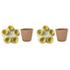 thumbnail image 1 of Taza para beber insectos y abejas bebedero con forma de flor FLhrweasw amarillo, 1 of 2