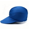thumbnail image 4 of SAWOBUUN Women Ponytail Visor Cap Breathable Lightweight Sun Protection Hat for Beach Running Hiking, 4 of 5