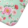 thumbnail image 5 of Pioneer Flower Floral Print Pattern Kitchen Dish Drying Mat 1 Pack, Ultra Absorbent Microfiber Drainer Mat, 16"x18", 5 of 6