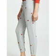 thumbnail image 2 of Chaser Love Red Heart Knit Slouchy Pants Grey ( M ), 2 of 2