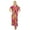 Magenta, variant on Bimba Women Long Cotton Kaftan Floral Night Wear Classic Caftan Dress
