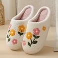 thumbnail image 4 of KEVCHE Women Home Slippers, Cute Slippers Indoor Outdoor Plaid Shoes, Warm Soft Bedroom Shoes Fuzzy Closed Toe Sandals Non Slip House Bedroom Slippers, 4 of 4
