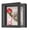 Black, variant on 8x10in Shadow Box Frame with Linen Back - Real Glass, Push Pins Included, Sturdy Rustic Memory Display Case, Fits 6.8x8.8 Inserts, Distressed White