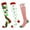 Christmas, variant on Wowstyle 3 Pairs Compression Socks for Women Knee High for Running Work Support Nurses Pregnancy Travel