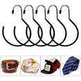 thumbnail image 5 of Bufanda Anillo Colgador Corbata Bufanda Gancho Percha Antideslizante Corbata Sombrero Gancho Bufanda Estante de almacenamiento Bufanda Cinturón Bolso 5pcs Vhermosa WLJ-2262, 5 of 5