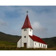 thumbnail image 3 of Head, Danny 24x20 Black Modern Framed Museum Art Print Titled - Church at Vik I, 3 of 5