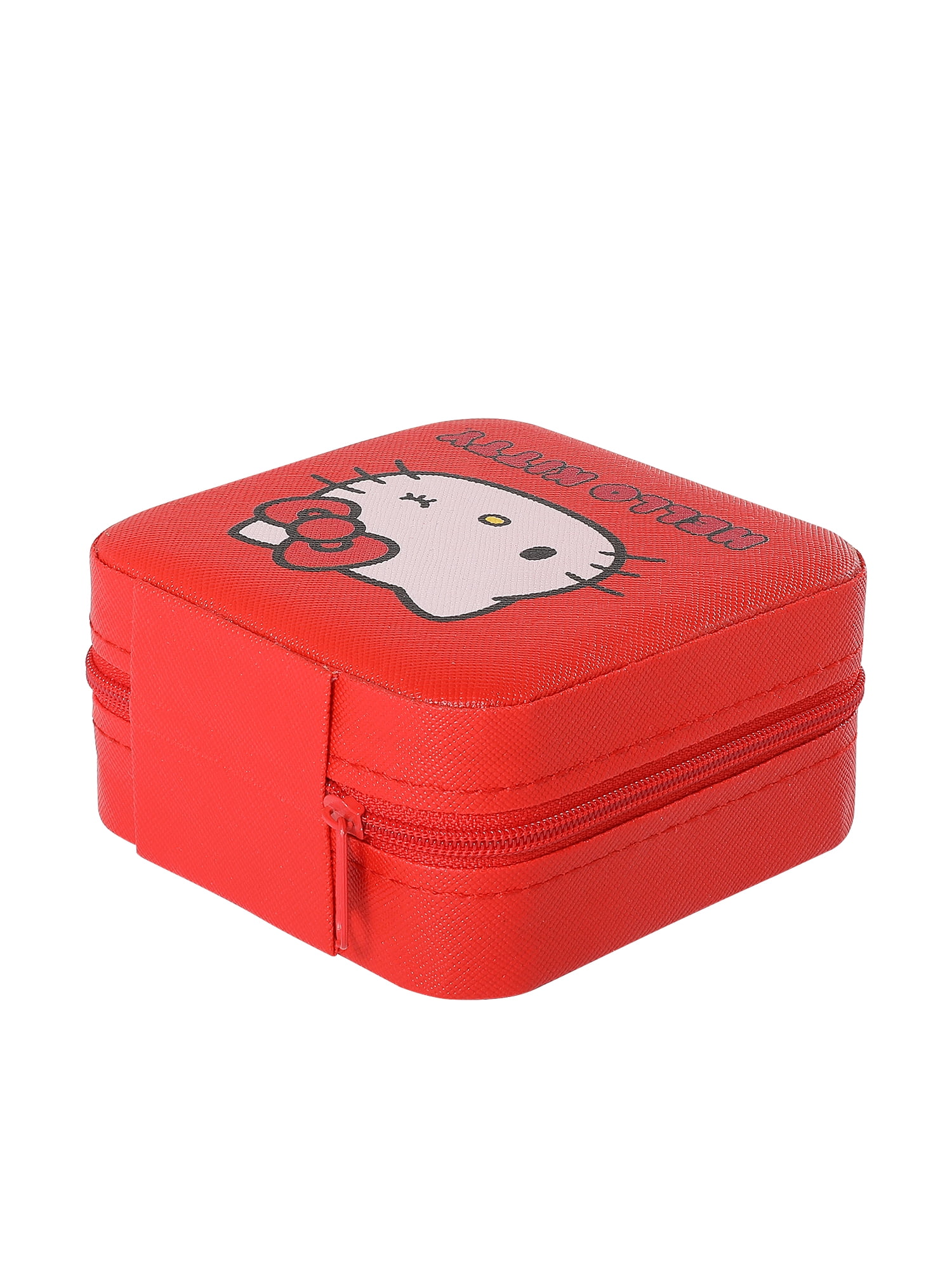 Sanrio Girl's Hello Kitty Square Travel Jewelry Case