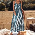 thumbnail image 2 of Animal Print Patterns Sleeveless Dress Woman Fashion Long Dresses Women's Summer Suit Dress Summer 2025 Women, 2 of 7