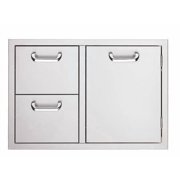 Lynx LSA530 Sedona 30" Wide Double Drawers - Stainless Steel