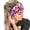 K, variant on Odeerbi 4th of July Patriotic Headband for Women Fashion Independence Day Print Elastic Hair Band Bandana Head Wrap F