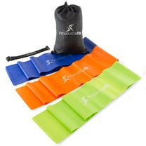 ProsourceFit Therapy Flat Resistance Bands, Set of 3