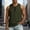 Army Green, variant on Men's Half-Zip Color Block Sleeveless Top, Casual Crew Neck Tank for Streetwear and Everyday Use Red M