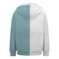 thumbnail image 6 of Hessimy Women'S Lightweight Hoodies Full Zip Up Oversized Sweatshirts With Pockets Long Sleeve Casual Hooded Jackets Essentials Hoodie Cropped Hoodie Y2k (Sky Blue,XXXL), 6 of 6