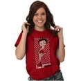 thumbnail image 5 of Betty Boop Cutie Retro Cartoon Cool Women's Graphic T Shirt Tees Brisco Brands S, 5 of 6