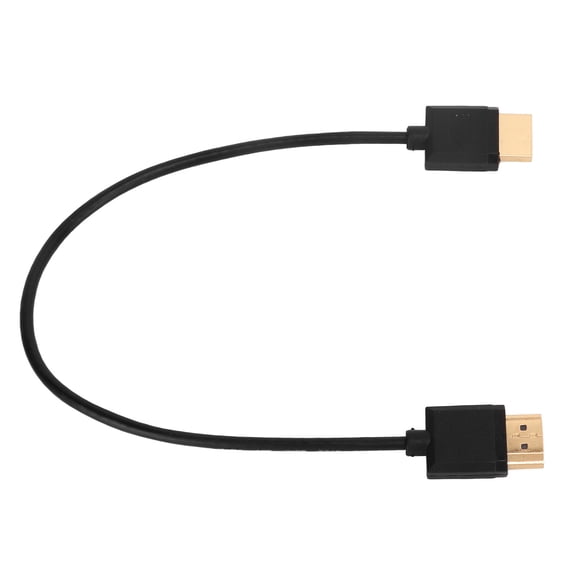 HD Multimedia Interface Connecting Cable, 18Gbps Support 1080P Female To Female Connecting Cable Flexibility TPE Metal For Office 0.3m/11.8in,0.6m/23.6in,1m/39.4in