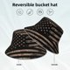 thumbnail image 2 of Fotbe American Flag with Desert Camouflage Sombrero Tipo Pescador con Estampado – Sombrero de Sol de Algodón de Moda para Playa, Golf, Pesca, 2 of 6