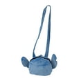 thumbnail image 2 of Disney Stitch Head Shaped Plush Shoulder Bag, 2 of 8