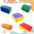 thumbnail image 3 of Gymax 5 PCS Kids Climb & Crawl Activity Playset Soft Foam Block Toddler Play Structure, 3 of 10