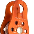 thumbnail image 4 of Fusion Climb Nuro Fixed Side Aluminum Pulley Orange 20KN, 4 of 7
