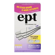 E.P.T. 3 Tests Early Pregnancy Test - 3ct