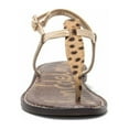 thumbnail image 2 of Sam Edelman Gigi Women's Sandals & Flip Flops Tan Brahma Size 8 M, 2 of 5