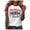 Red, variant on Trendfront Womens Football Mom Graphic T Shirts Crewneck Short Raglan Sleeve Sparkle Sports Casual Tee Tops