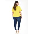 thumbnail image 3 of Blusa Roman Fashion con Cierre Talla Extra Verde Lima 38, 3 of 7