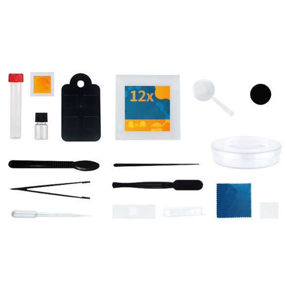 Ensemble de Jouets Microscope 1200 Fois Équipement d'Expérience Scientifique Éducatif pour Enfants Cadeau de Noël