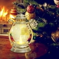 thumbnail image 5 of Christmas Vintage Lantern Decorations 6" Mini Vintage Kerosene Lamp Lights Ornament Christmas Tabletop Decor Light Handheld Small Oil Lamps Hanging Decorations Props Christmas Gifts, Silver, 5 of 7