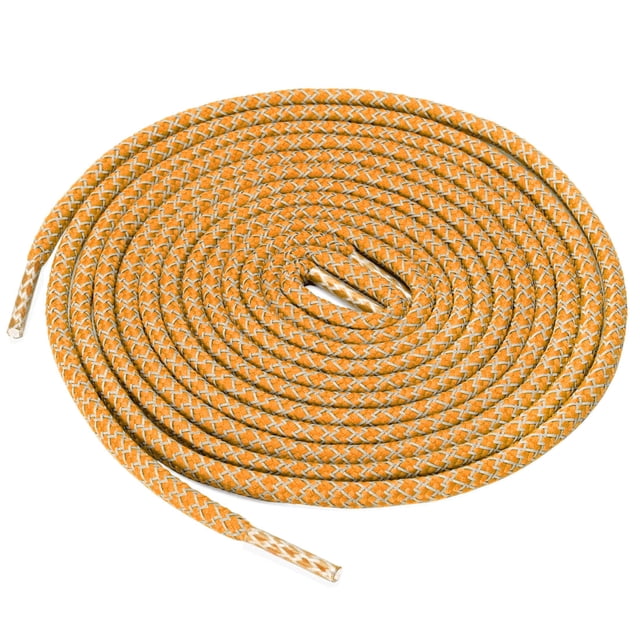 2 Pares De Cordonas Cintilla Agujetas Reflejantes Elásticas En Forma Redonda Para Zapatos Atléticos Para Zapatillas Amarillo Rosa 100cm/39,5