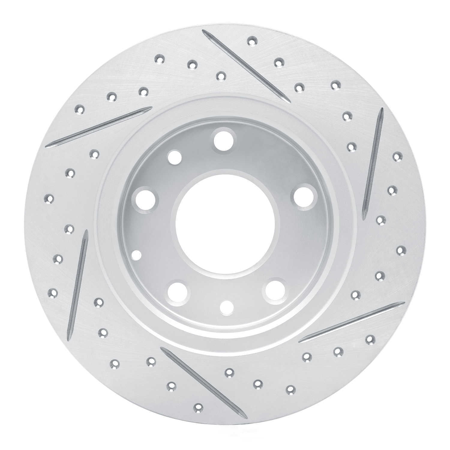 Dynamic Friction Company 830-80079L DFC Geoperformance Rotor - Drilled and Slotted