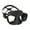 Black / Black, variant on Mares Viper Mask