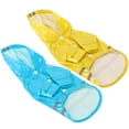 thumbnail image 3 of Dogs Reflective Rainwear, Dogs Raincoat Comfortable Breathable Waterproof  For Dogs Yellow+Blue S, 3 of 8