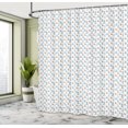 thumbnail image 4 of Ambesonne Rustic Shower Curtain, Forest Cartoon Bear, 69"Wx84"L, Grey Teal Pale Brown, 4 of 4