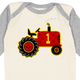 thumbnail image 4 of Inktastic Red Tractor 1st Birthday Boys Long Sleeve Baby Bodysuit, 4 of 5