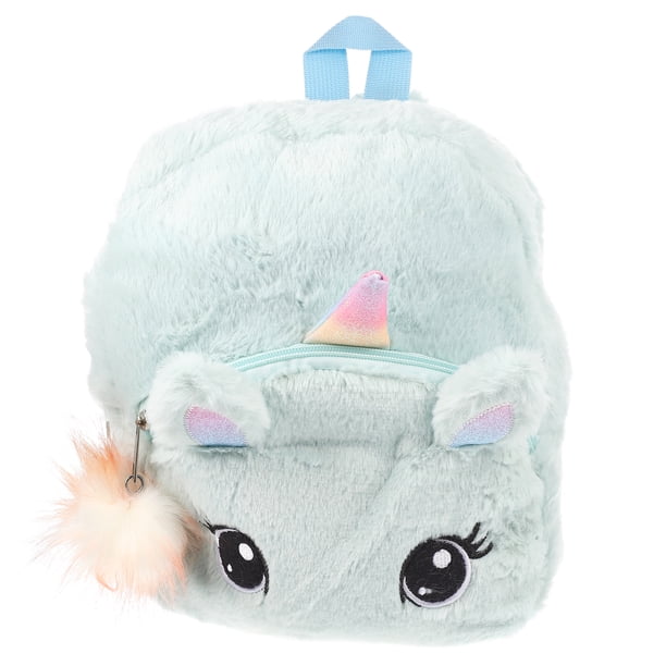 KAKOWELY Mochila de unicornio para bebé, adorable mochila para bebé, mochila de animales de dibujos animados, bolsa de viaje para bebé niña