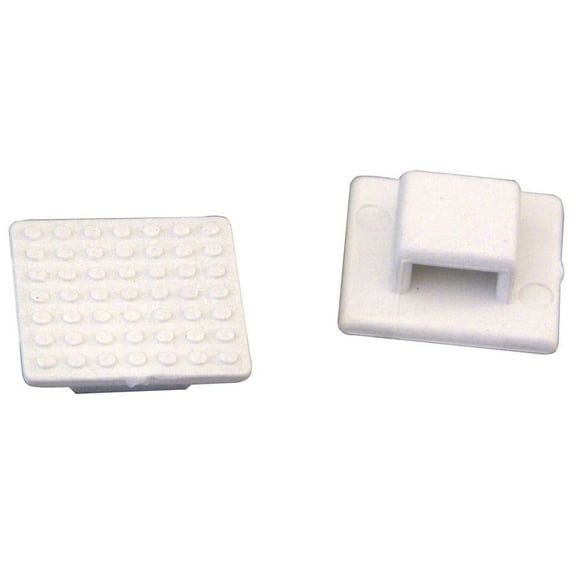 Weld Mount AT-3 Small Wht Tie Mount 50-pk #803950