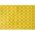thumbnail image 1 of Ahgly Company Indoor Rectangle Solid Yellow Modern Area Rugs, 3' x 5', 1 of 4