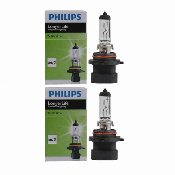 2 pc Philips 9006XSLLC1 Long Life Headlight Bulbs compatible with 78675