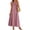 Pink, variant on JULMCOMO Summer Dresses for Women 2026 Sleeveless Crew Neck Casual Comfy A Line Loose Fit Maxi Sundresses for Beach Vacation Pink 2XL